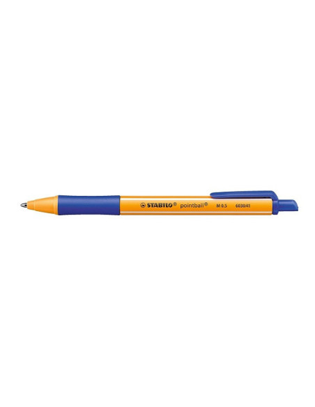 ▷ BOLIGRAFO STABILO RETRACTIL AZUL POINTBALL | Taine - Imagen 1