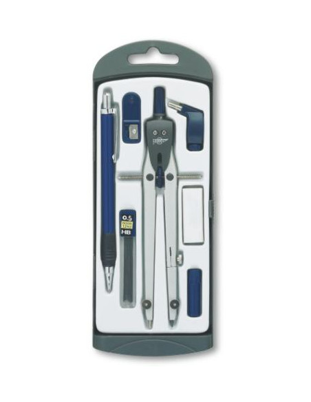 ▷ COMPAS FAIBO CON BIGOTERA 617 SERIE DISEÑO C/ADAPTADOR | Taine - Imagen 1