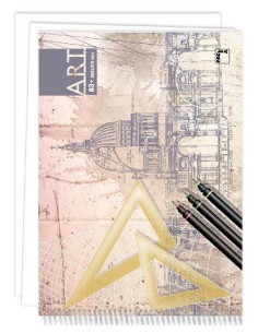 Imagen 1 - ▷ BLOC PACSA DIBUJO ESPIRAL ART 20H 140G EN A3+ LISO S/R | Taine ▷ BLOC PACSA DIBUJO ESPIRAL ART 20H 140G EN A3+ LISO S/R | Taine - Imagen 1