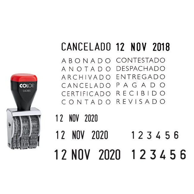 ▷ FECHADORES NUMERADOR MANUALES | Taine - Imagen 1