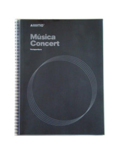 Imagen 1 - ▷ CUADERNO ADDITO 12PENTAGRAMAS ESPIRAL 20FUNDAS TRANSP.PORTAPARTITURAS CONCERT | Taine ▷ CUADERNO ADDITO 12PENTAGRAMAS ESPIRAL 20FUNDAS TRANSP.PORTAPARTITURAS CONCERT | Taine - Imagen 1