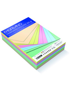 ▷ CARTULINAS FABRIANO PACK A4 COLORES PASTEL 250HJ | Taine - Imagen 1