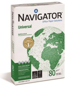 Imagen 2 - ▷ PAPEL 80GR NAVIGATOR UNIVERSAL 500HJ | Taine ▷ PAPEL 80GR NAVIGATOR UNIVERSAL 500HJ | Taine - Imagen 2
