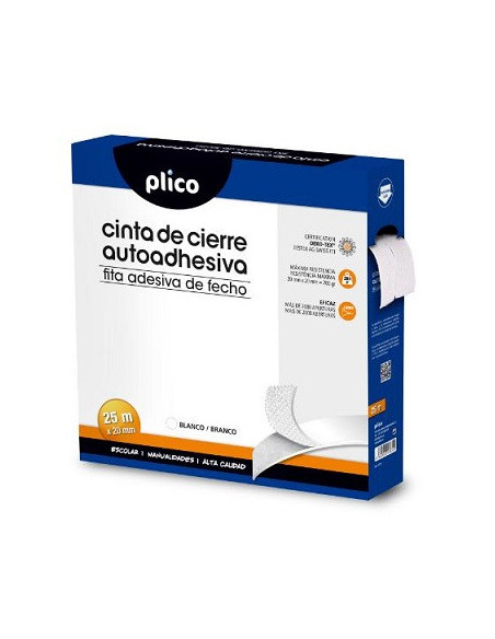 ▷ CINTA CIERRE PLICO BLANCO AUTOAHDESIVA 2 ROLLOS 10M X 20MM | Taine - Imagen 1