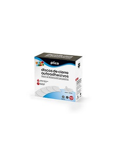 ▷ DISCOS PLICO BLANCO DE CIERRE AUTOADHESIVOS MACHO/HEMBRA 20MM 200 PARES | Taine - Imagen 1