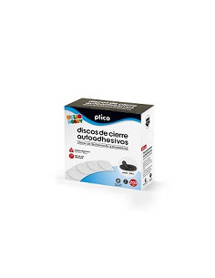 ▷ DISCOS PLICO NEGRO DE CIERRE AUTOADHESIVOS MACHO/HEMBRA 20MM 200 PARES | Taine - Imagen 1