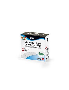 ▷ DISCOS PLICO VERDE DE CIERRE AUTOADHESIVOS MACHO/HEMBRA 20MM, 200 PARES | Taine - Imagen 1