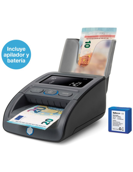 ▷ DETECTOR SAFESCAN 155-S DE BILLETES FALSOS COMPLETE | Taine - Imagen 1