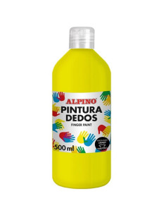 Imagen 1 - ▷ PINTURA DE DEDOS BOTELLA 500 ML AMARILLO CLARO MASATS | Taine ▷ PINTURA DE DEDOS BOTELLA 500 ML AMARILLO CLARO MASATS | Taine - Imagen 1