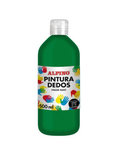 Imagen 1 - ▷ PINTURA DE DEDOS BOTELLA 500 ML VERDE PRADO MASATS | Taine ▷ PINTURA DE DEDOS BOTELLA 500 ML VERDE PRADO MASATS | Taine - Imagen 1