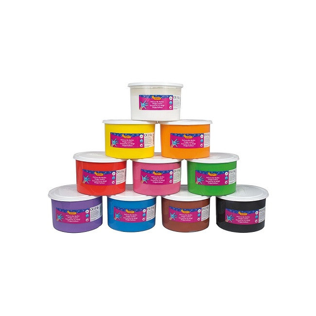 ▷ PINTURA JOVI MARRON DE DEDOS 500ML | Taine - Imagen 1