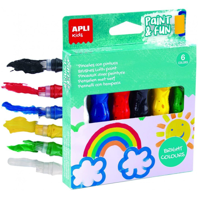▷ TEMPERA APLI EN TUBO CON PINCEL | Taine - Imagen 1