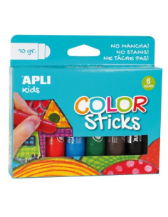 Imagen 1 - ▷ TÉMPERA APLI SÓLIDA COLOR STICKS | Taine ▷ TÉMPERA APLI SÓLIDA COLOR STICKS | Taine - Imagen 1