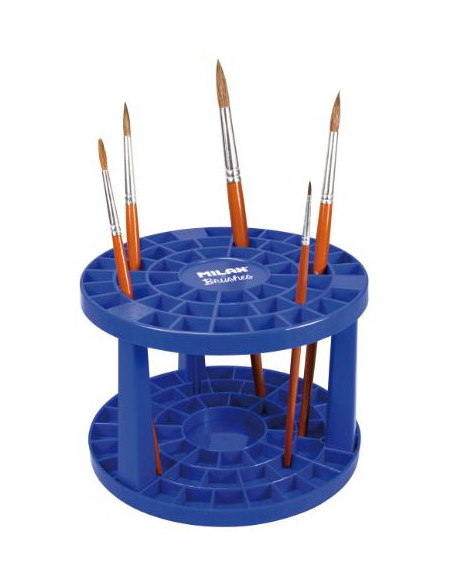 ▷ SOPORTE MILAN PARA PINCELES CON 49 AGUJEROS | Taine - Imagen 1