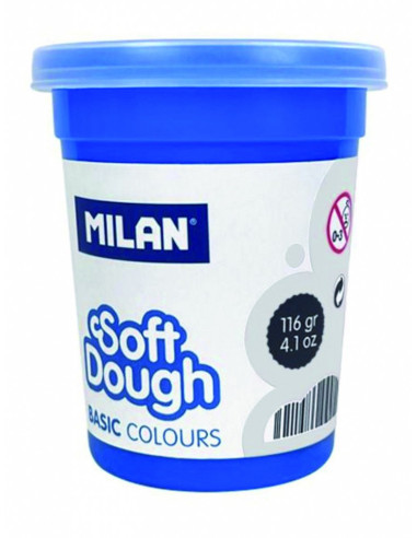 ▷ PASTA MILAN BLANCA BLANDA SOFT DOUGH CJ. 4 BOTES 116 G, BLANCO MILAN | Taine - Imagen 1