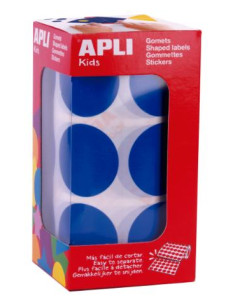 Imagen 1 - ▷ GOMETS APLI AZUL XL EN ROLLO REDONDOS Ø 33 COLOR | Taine ▷ GOMETS APLI AZUL XL EN ROLLO REDONDOS Ø 33 COLOR | Taine - Imagen 1