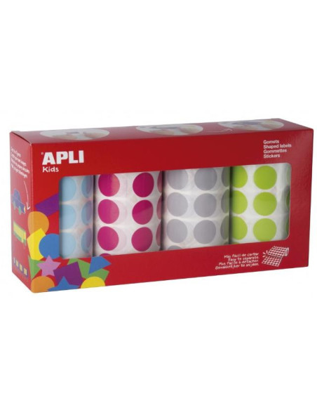 ▷ GOMETS APLI REDONDOS PACK 4 ROLLOS | Taine - Imagen 10