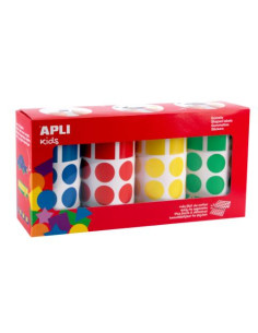 Imagen 1 - ▷ ROLLOS APLI GOMETS GEOMÉTRICOS SURTIDOS 4 U. 20 MM | Taine ▷ ROLLOS APLI GOMETS GEOMÉTRICOS SURTIDOS 4 U. 20 MM | Taine - Imagen 1