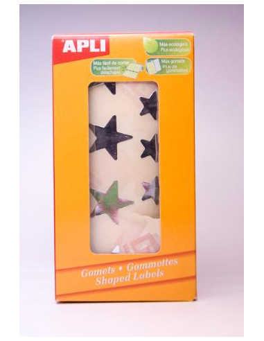 ▷ GOMETS APLI GEOMÉTRICOS EN ROLLO METALIZADOS | Taine - Imagen 1