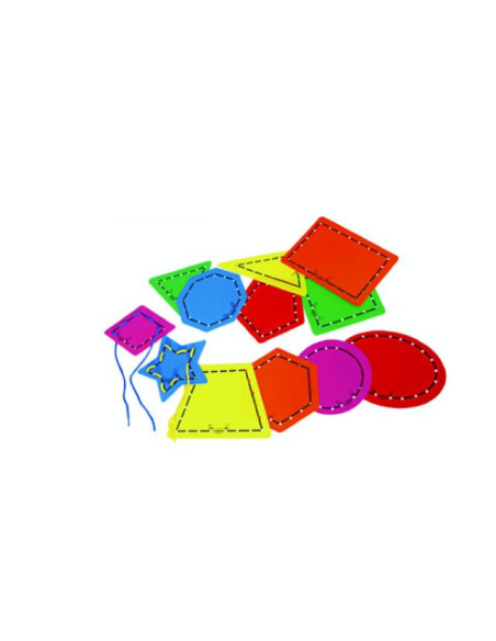 ▷ HILAR FIGURAS HENBEA12 TARJETAS PLASTICO | Taine - Imagen 1