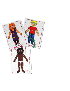 ▷ MUÑECOS PARA HILAR 3 MUÑECOS+13 PRENDAS HENBEA | Taine - Imagen 1