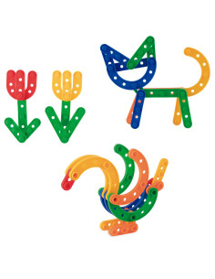 ▷ CONSTRUCCIONES APLI CON PIEZAS 60 UDS 19162 | Taine - Imagen 1