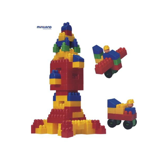 ▷ CONSTRUCCIONES BLOCS 120 PIEZAS MINILAND | Taine - Imagen 1