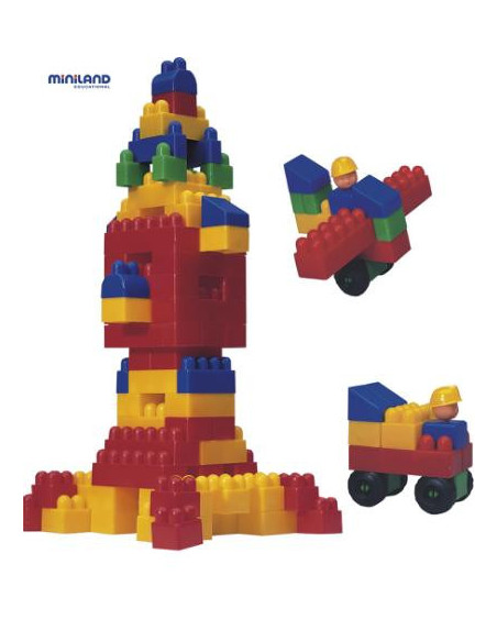 ▷ CONSTRUCCIONES BLOCS 120 PIEZAS MINILAND | Taine - Imagen 1
