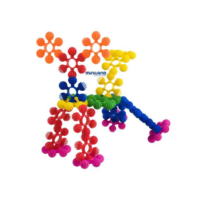 ▷ CONSTRUCCIONES MINILAND BOLAS INTERSTAR RINGS 48 PIEZAS | Taine - Imagen 1