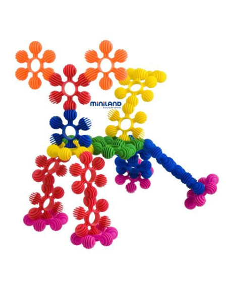 ▷ CONSTRUCCIONES MINILAND BOLAS INTERSTAR RINGS 48 PIEZAS | Taine - Imagen 1