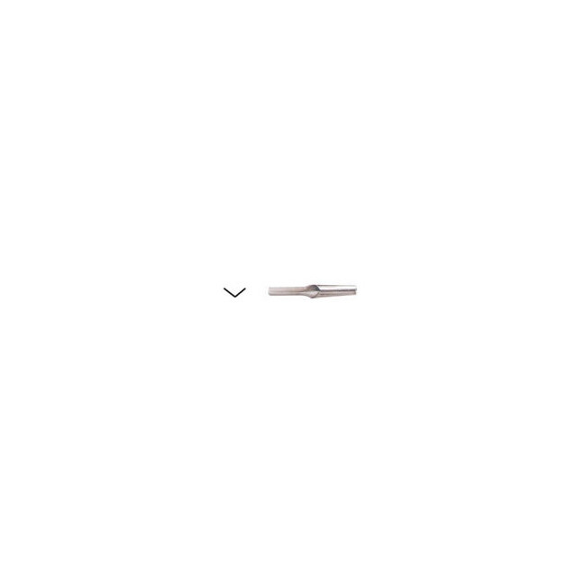 ▷ PLUMILLA LINOLEO ACERO TEMPLADO FORMA V ABIERTA | Taine - Imagen 1