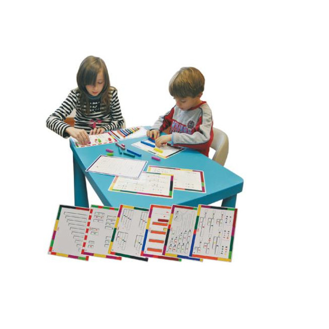 ▷ TARJETAS HENBEA ACTIVIDADES CON REGLETAS | Taine - Imagen 1