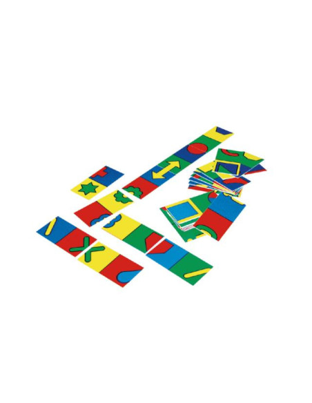 ▷ DOMINO HENBEA SIMETRIAS 28 FICHAS 7X14 CM | Taine - Imagen 1
