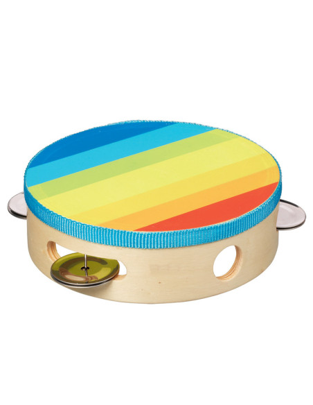 ▷ PANDERETA GOKI IMPARA CON CASCABELES | Taine - Imagen 1