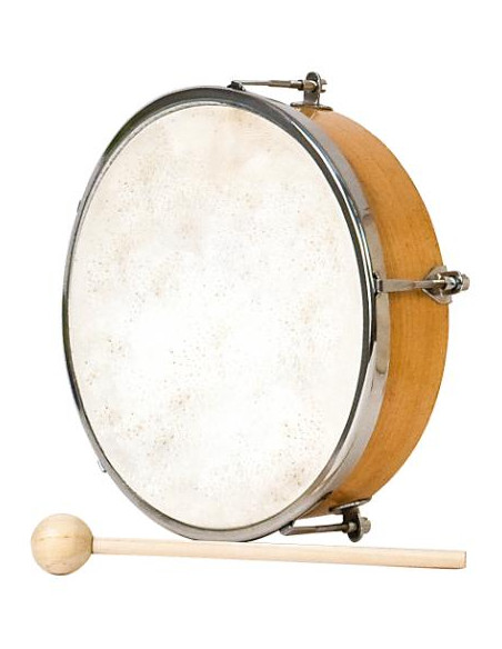 ▷ TAMBORILFUZEAU IMPARA PIEL NATURAL SIN CÍMBALOS 20 CM FUZEAU | Taine - Imagen 1