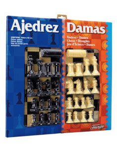 Imagen 1 - ▷ AJEDREZ FOURNET RCON DAMAS TABLERO GRANDE 40X40 CM | Taine ▷ AJEDREZ FOURNET RCON DAMAS TABLERO GRANDE 40X40 CM | Taine - Imagen 1