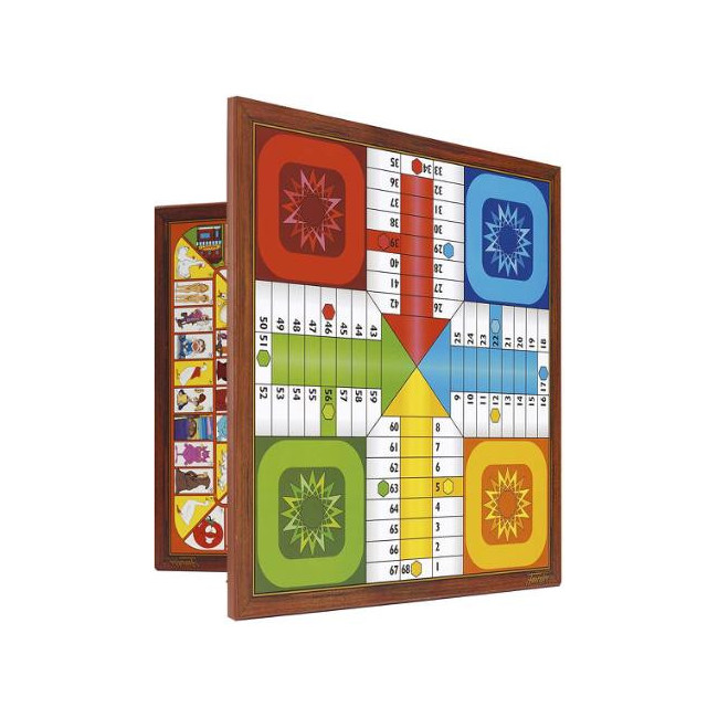 ▷ TABLERO FOURNIER PARCHIS-OCA 4JUGADORES 40x40CM (30032) | Taine - Imagen 1