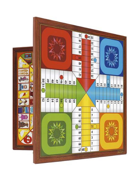 ▷ TABLERO FOURNIER PARCHIS-OCA 4JUGADORES 40x40CM (30032) | Taine - Imagen 1