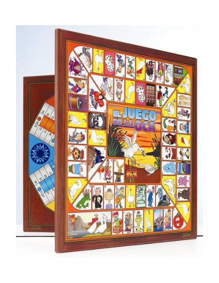 ▷ TABLERO FORNIER PARCHIS-OCA 6JUGADORES 40x40CM (30039) | Taine - Imagen 1