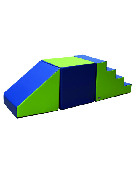 ▷ SET SOFTEE FIGURAS DE 60 CM Nº3 (ESCALERA, CUADRADO, RAMPA) | Taine - Imagen 1