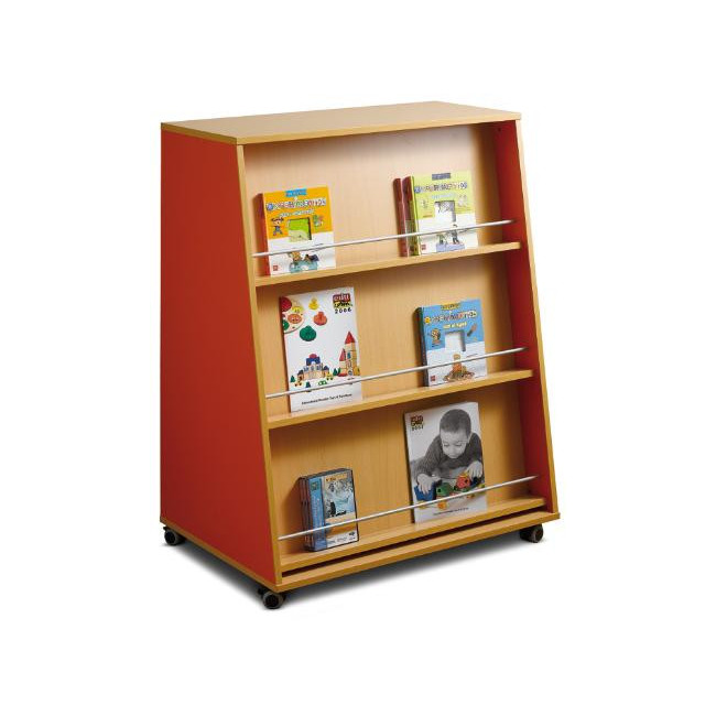 ▷ CARRO TAGAR EXPOSITOR LIBROS MOD.765 C/RUEDAS 90X60X120 | Taine - Imagen 1