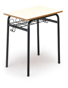Imagen 1 - ▷ MESA TAGAR ESCOLAR MOD.277 BANDEJA REJILLA 60X40 ALT.60 COLOR | Taine ▷ MESA TAGAR ESCOLAR MOD.277 BANDEJA REJILLA 60X40 ALT.60 COLOR | Taine - Imagen 1