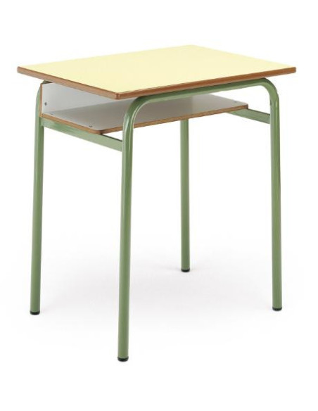 ▷ MESA TAGAR ESCOLAR MOD.279 BANDEJA MELAMINA 60X40 ALT.60 COLOR TAGAR | Taine - Imagen 1
