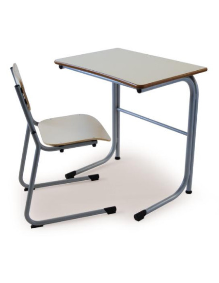 ▷ MESA TAGAR ESCOLAR M.274 PATIN S/BANDEJA 60X50 ALT.70 COLOR | Taine - Imagen 1