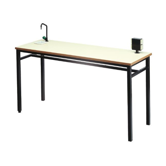 ▷ MESA TAGAR LABORATORIO MOD.296 GRIFO+TORRETA ENCHUFES 180X60 ALT.90 | Taine - Imagen 1