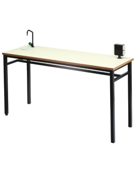 ▷ MESA TAGAR LABORATORIO MOD.296 GRIFO+TORRETA ENCHUFES 180X60 ALT.90 | Taine - Imagen 1