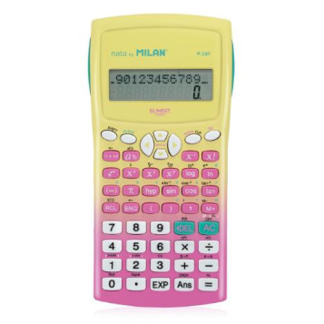 ▷ CALCULADORA MILAN CIENTÍFICA M240 ROSA SUNSET | Taine - Imagen 1
