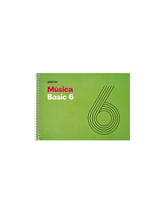 Imagen 1 - ▷ CUADERNO ADDITIO MUSICA 6 PENTAGRAMAS ESPIRAL 25HJ BASIC | Taine ▷ CUADERNO ADDITIO MUSICA 6 PENTAGRAMAS ESPIRAL 25HJ BASIC | Taine - Imagen 1