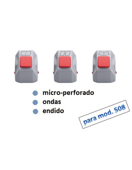 ▷ SET DAHLE 508 DE 3 CABEZALES 460MM DE CORTE CREATIVO | Taine - Imagen 1