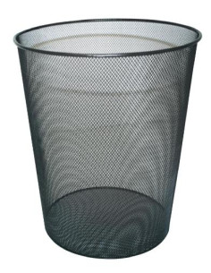 ▷ PAPELERA POESSA DE REJILLA METÁLICA | Taine - Imagen 1